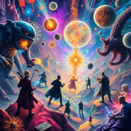 Spectrum Wars: Which Dimension Is It Anyway? - Text-based game