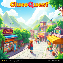 GlucoQuest - Text-based game