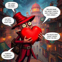Whose Heart Is It, Anyway? - Text-based game