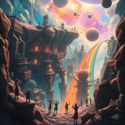 Spectrum Wars: Which Dimension Is It Anyway? - Text-based game