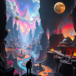 Spectrum Wars: Which Dimension is it Anyway? - Text-based game