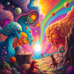 Spectrum Wars: Whose Dimension Is It Anyway? - Text-based game