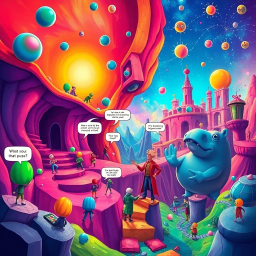 Spectrum Wars: Which Dimension Is It Anyway? - Text-based game
