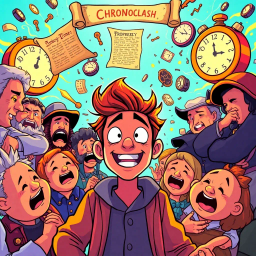 ChronoClash: Whose Time Is It Anyway? - Text-based game