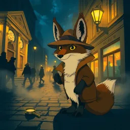 Furry Detective - Text-based game