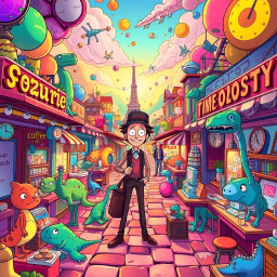 Time-travel Adventure text games