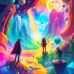 Spectrum Wars: Which Dimension is it Anyway? - Text-based game