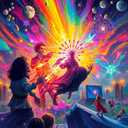 Spectrum Wars: Whose Dimension Is It Anyway? - Text-based game
