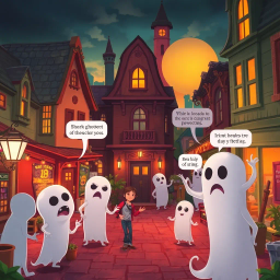 Whose Ghost Is It Anyway? - Text-based game