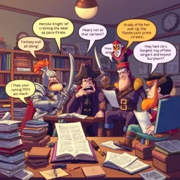 Character Clash: Whose Adventure is it Anyway? - Text-based game