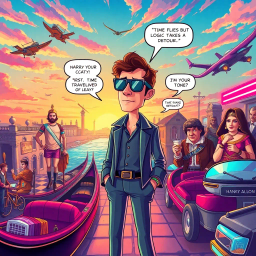 ChronoClash: Whose Time Is It, Anyway? - Text-based game