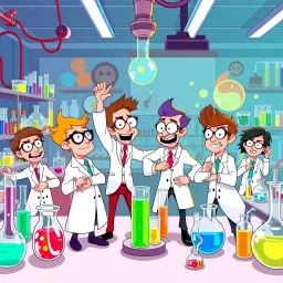 Whose Lab Is It Anyway? - Text-based game