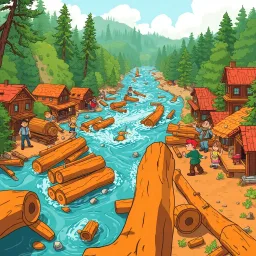 Log Jammin': Who's Logs Are These, Anyway?