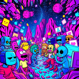 Meme-land: Who's Laughing Now? - Text-based game