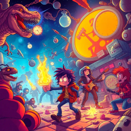 ChronoCrack: Who's Time Is It, Anyway? - Text-based game