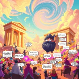 Divine Shenanigans - Text-based game
