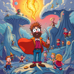 The Paradoxical Chronicles: Whose Quest Is It Anyway? - Text-based game