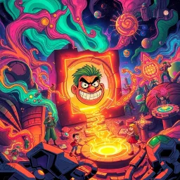 Spectrum Wars: Which Dimension Is It Anyway? - Text-based game