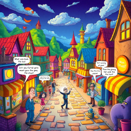 Whose Nonsense Is It Anyway? - Text-based game