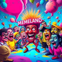 MemeLand: Who's Laughing Now? - Text-based game