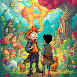 The Paradoxical Chronicles: Whose Quest Is It Anyway? - Text-based game