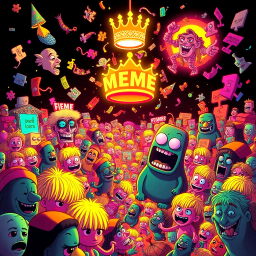 Memes of Madness: Who's Laughing Now? - Text-based game