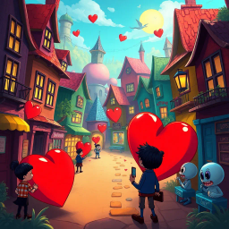 Whose Heart is it, Anyway? - Text-based game