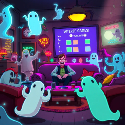 Whose Ghost Is It Anyway? - Text-based game