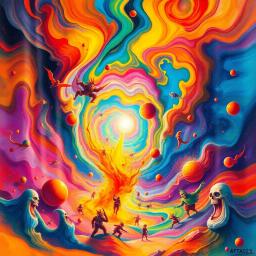 Spectrum Wars: Which Dimension Is It Anyway? - Text-based game