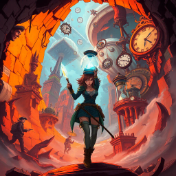 ChronoCrack: Whose Time is it Anyway? - Text-based game