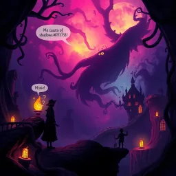 Shadow Conjuror: Whose Shadow Is It Anyway? - Text-based game