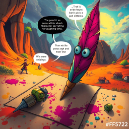 Tales from the Quill: Whose Adventure Is It Anyway? - Text-based game