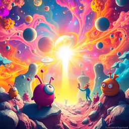 Whose Cosmos Is It Anyway? - Text-based game