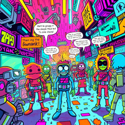 Metaverse Comedy text games