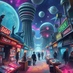 Space Travel Bazaar - Text-based game