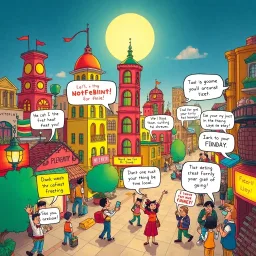 Whose Hello is it Anyway? - Text-based game