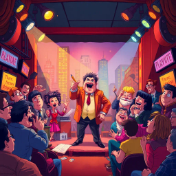 Whose Mayhem Is It Anyway? - Text-based game
