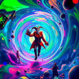 Spectrum Wars: Which Dimension Is It Anyway? - Text-based game