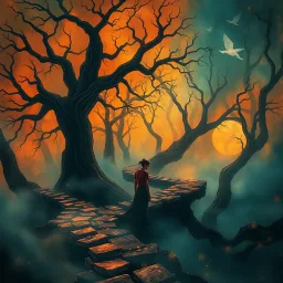 Tangled Dreams: Whose Nightmare Is It Anyway? - Text-based game
