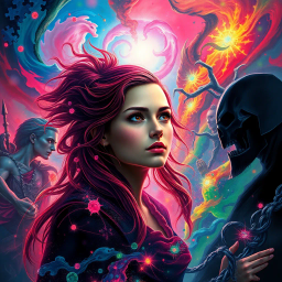 Spectrum Wars: Which Dimension Is It Anyway? - Text-based game
