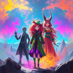Spectrum Wars: Which Dimension Is It Anyway? - Text-based game