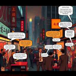 Code Switch Chronicles: Whose Hello is it Anyway? - Text-based game