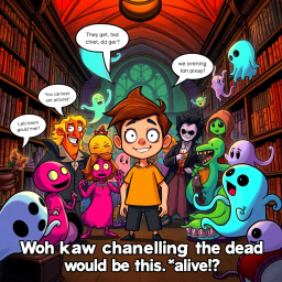 Whose Ghost Is It Anyway? - Text-based game