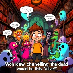Whose Ghost Is It Anyway? - Text-based game