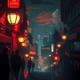 Supernatural Noir text games