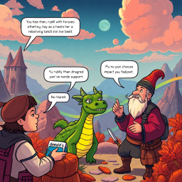 The Paradoxical Chronicles: Whose Quest Is It Anyway? - Text-based game