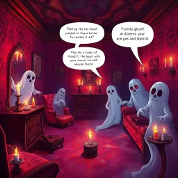 Hello, Whose Ghost Is It Anyway? - Text-based game