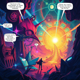 Spectrum Wars: Which Dimension Is It Anyway? - Text-based game