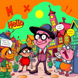 Whose Hellos Are These, Anyway? - Text-based game