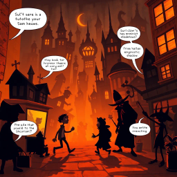 Whose Shadow Is It Anyway? - Text-based game
